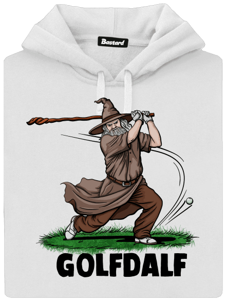 Golfdalf dámská mikina klokanka White