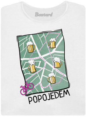 Popojedem dámské tričko White