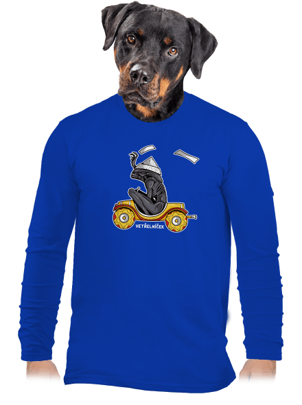 Vetřelníček pánské dlouhý rukáv Royal Blue