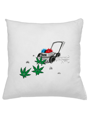 Ganja krize polštář White
