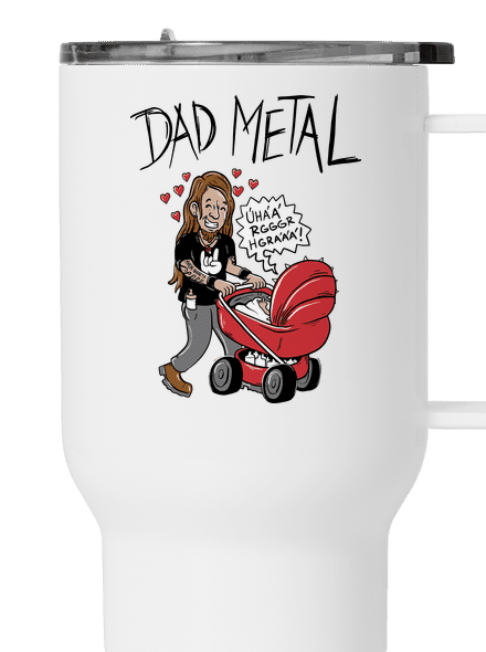 Dad metal termohrnek White