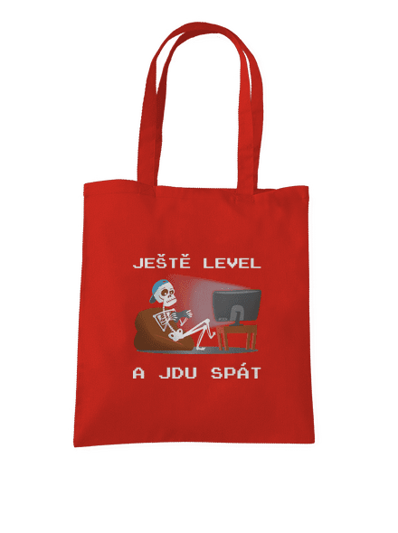 Ještě level taška Bright Red