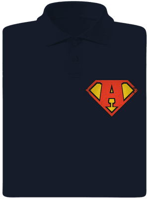 Jsem superhrdina pánská polokošile Navy Mal