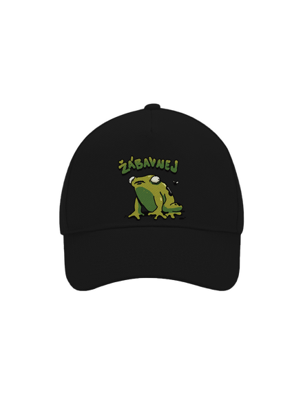 Žábavní kšiltovka baseballka Black