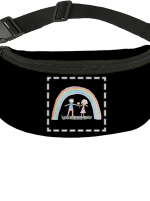 Dětské kresby - nahraj vlastní ledvinka Black