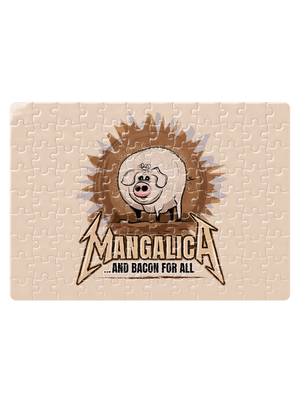 Mangalica puzzle White