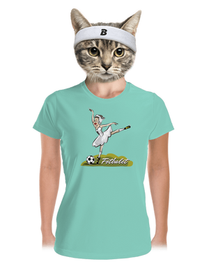 Fotbalet dámské sportovní tričko Mint Mal