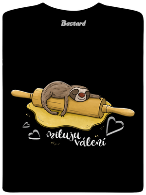 Miluju válení pánské dlouhý rukáv Black