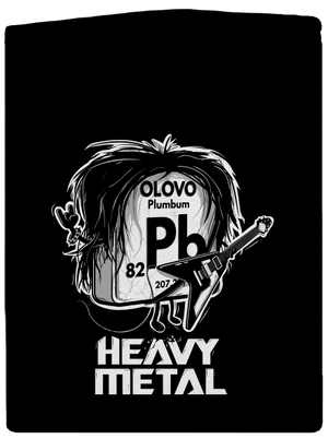 Heavy Metal dámská mikina na zip Black