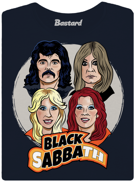 Black Abba dámské tričko Navy Mal