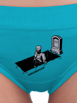 Hrobocop dámské kalhotky Turquoise