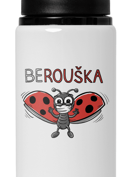 Berouška lahev na vodu White