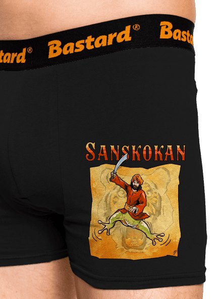 Sanskokan boxerky Black