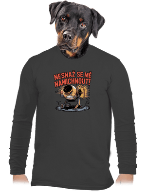 Míchačka pánské dlouhý rukáv Dark Grey