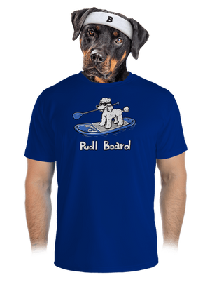 Pudl board pánské sportovní tričko Royal Blue Mal
