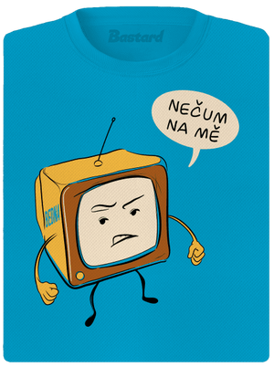 Nečum na mě dámské sportovní tričko Blue Atol