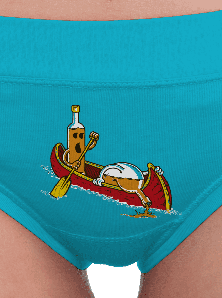 Rumáci dámské kalhotky Turquoise