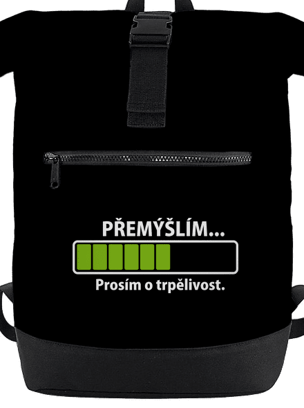 Přemýšlím batoh Black