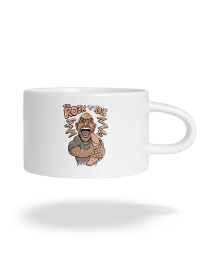 Rock and roll hrnek makronka White