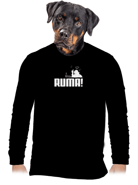 Ruma pánské dlouhý rukáv Black