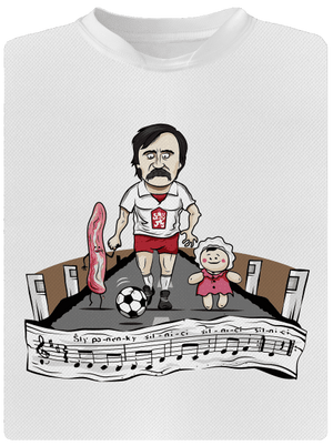 Fotbalová legenda pánské sportovní tričko White