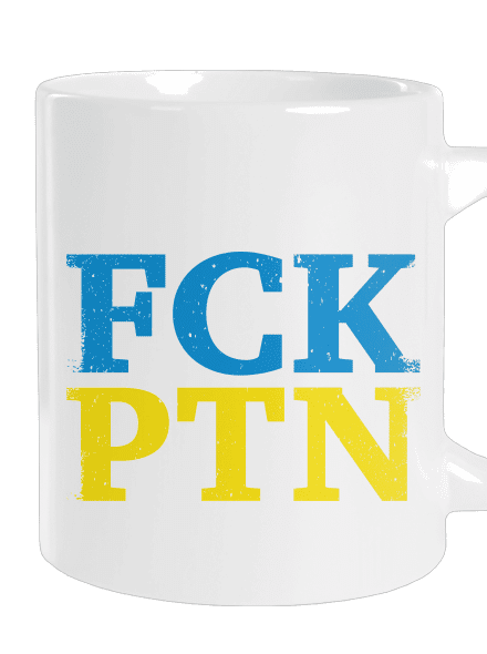 Ukrajina - FCK PTN velký hrnek White