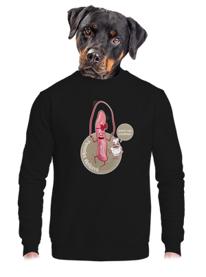 unisex mikina bez kapuce