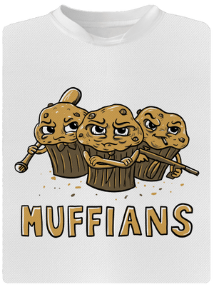 Muffians pánské sportovní tričko White