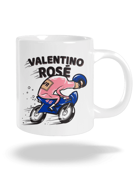 Valentino Rose velký hrnek White