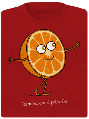 Druhá polovička dámské sportovní tričko Red Mal