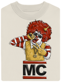 unisex mikina bez kapuce