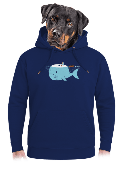 Rybaření  unisex mikina premium Navy