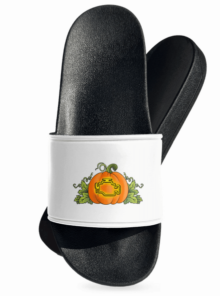 Strašidelný Halloween pantofle White