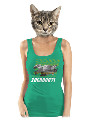 B18: Bába pod kořenem dámské tílko klasické Mint Mal