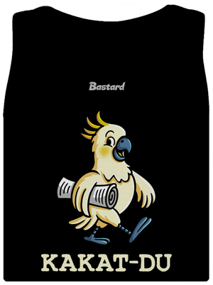 Kakat-du dámské tílko klasické Black