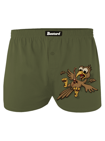 Žížalovetřelec pánské trenky Khaki