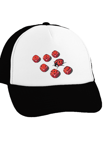 Mimikry kšiltovka truckerka Black cap