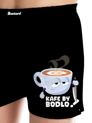 Kafe by bodlo pánské trenky Black