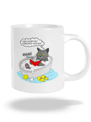 Jak všechny naštvat velký hrnek White