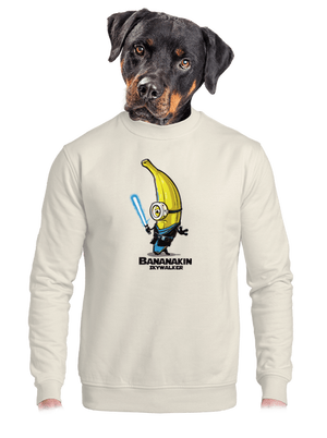 unisex mikina bez kapuce