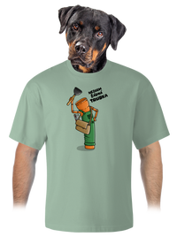 unisex tričko oversized