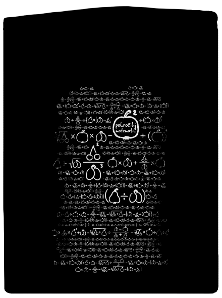 Matematik dámská mikina na zip Black