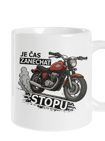 Stopa klasický hrnek White