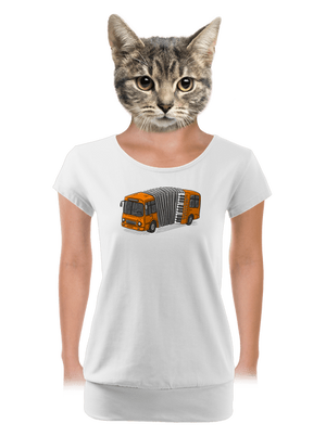 dámské tričko s lemem