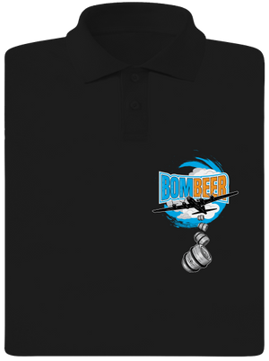 BomBeer pánská polokošile Black