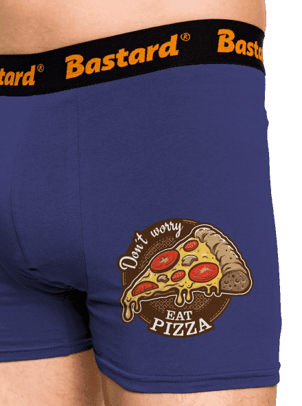 Pizza boxerky Blue Navy