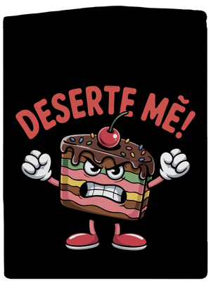 Deserte mě dámská mikina na zip Black