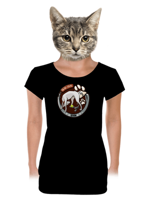 dámské tričko s lemem