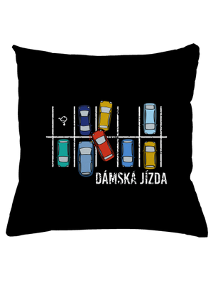 Dámská jízda polštář Black
