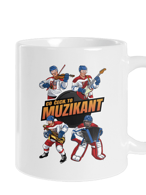 Co Čech, to hokejista klasický hrnek White